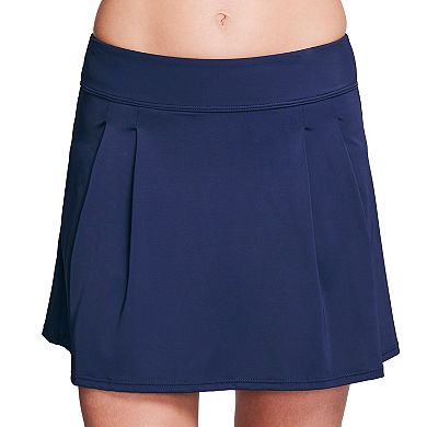 Women's Mazu Swim Pleated Swim Skirt with Thigh Minimizer