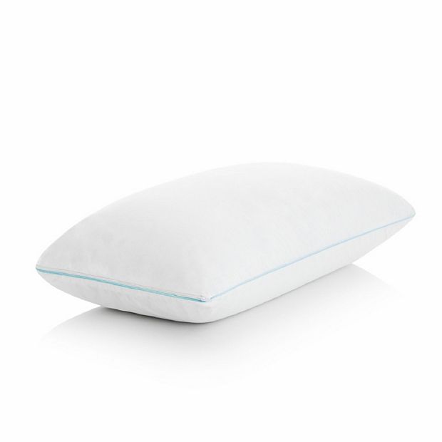 Encased Shredded Memory Foam Medium Support Cooling Pillow Size: Queen