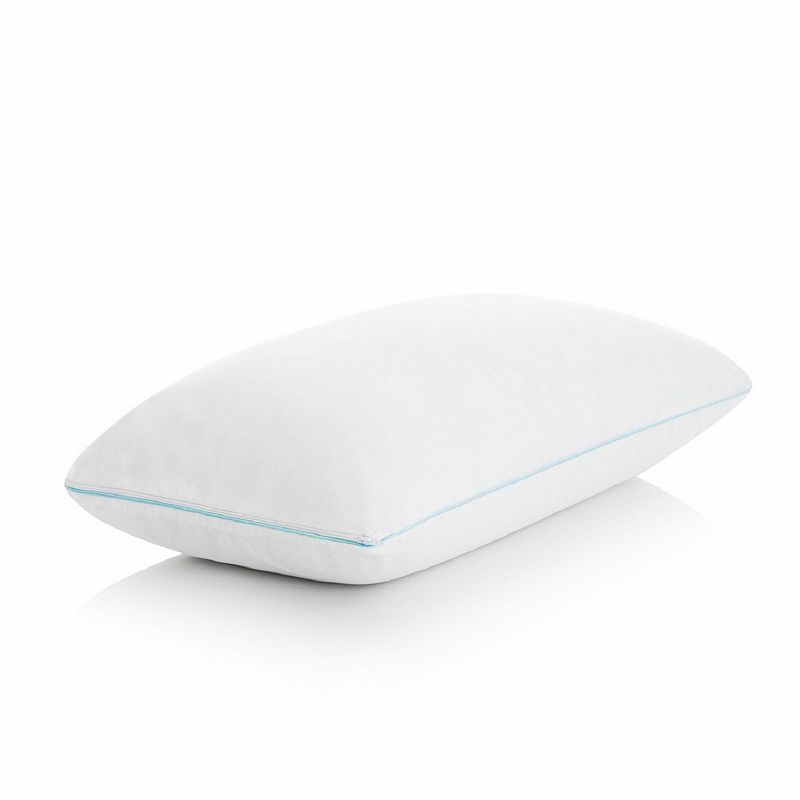 Linenspa Signature Gel Encased Shredded Memory Foam Pillow, White, Queen
