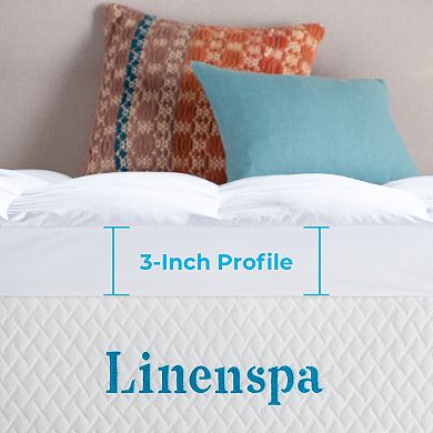Linenspa Signature 3-in. Down-Alternative Fiber Bed Mattress Topper