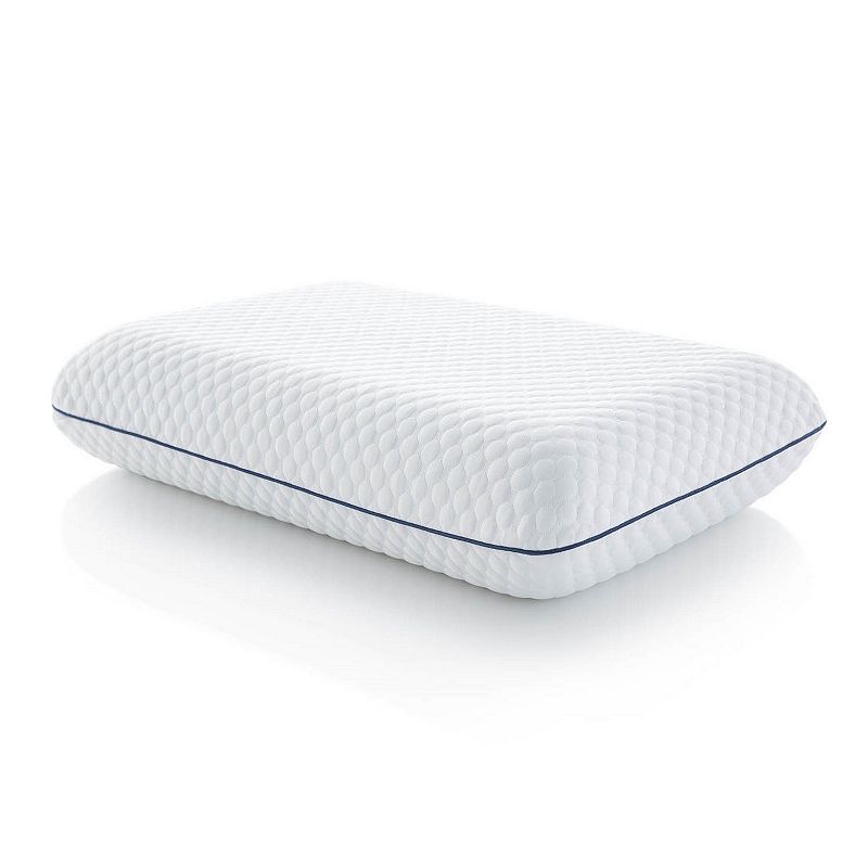 Linenspa Signature AlwaysCool Gel Memory Foam Pillow, White, Standard
