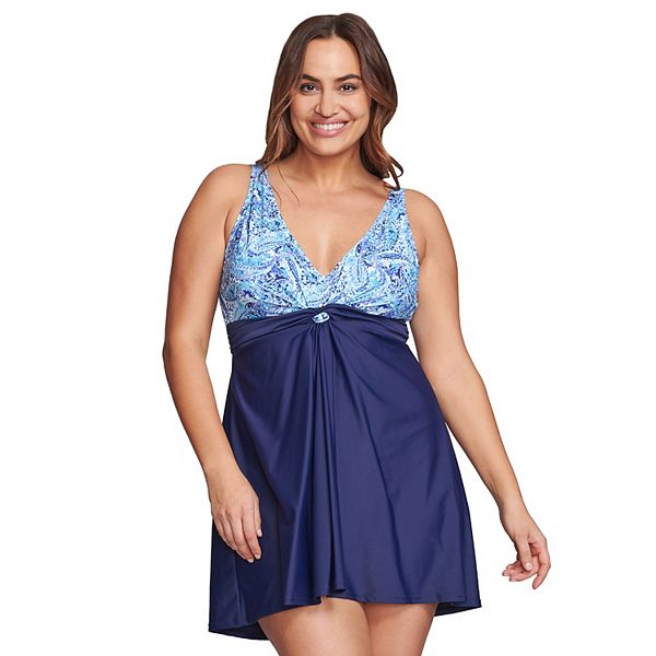 Kohls plus outlet size swimdress