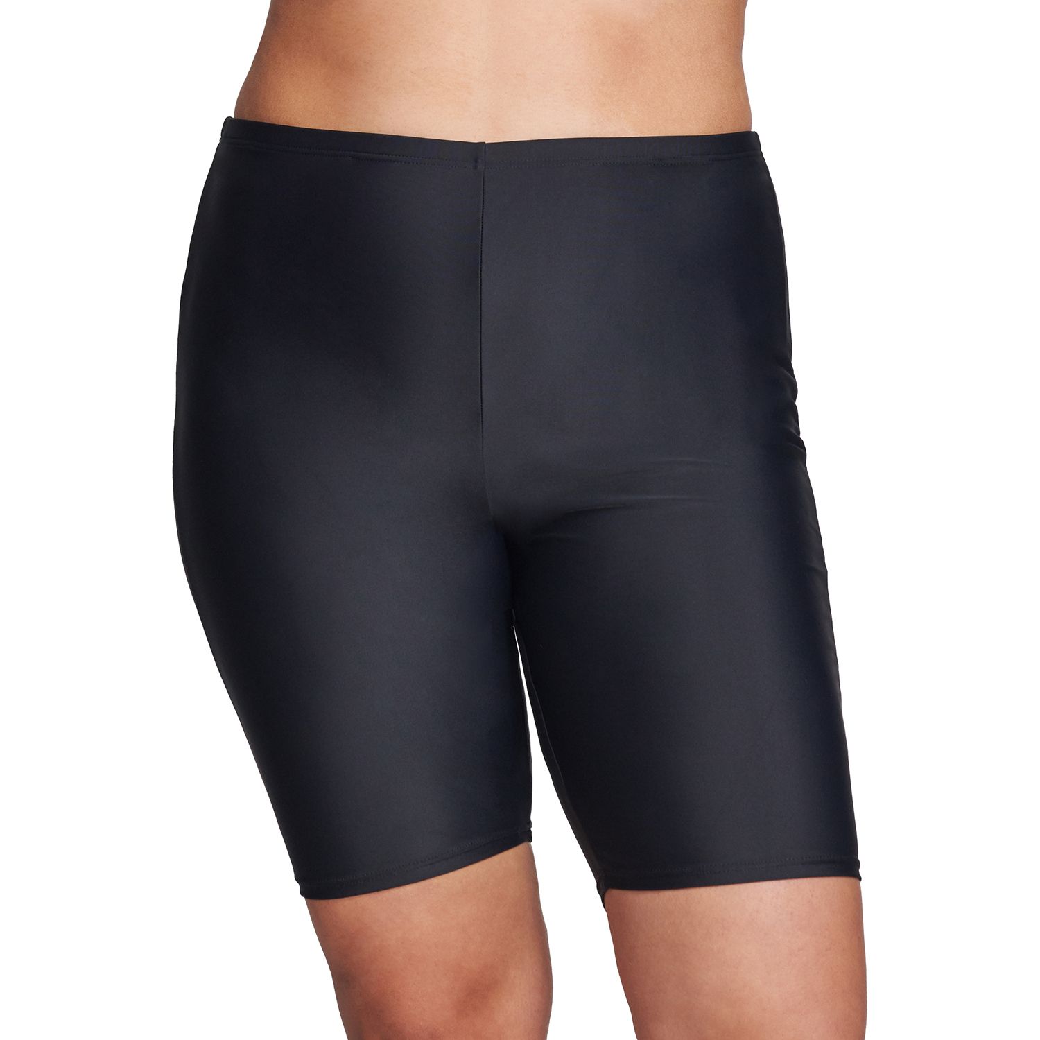 plus size swim bike shorts