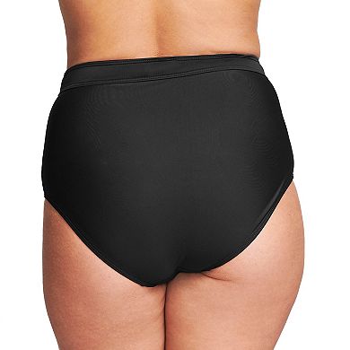 Plus Size Mazu Swim High-Waist Tummy Control Swim Briefs