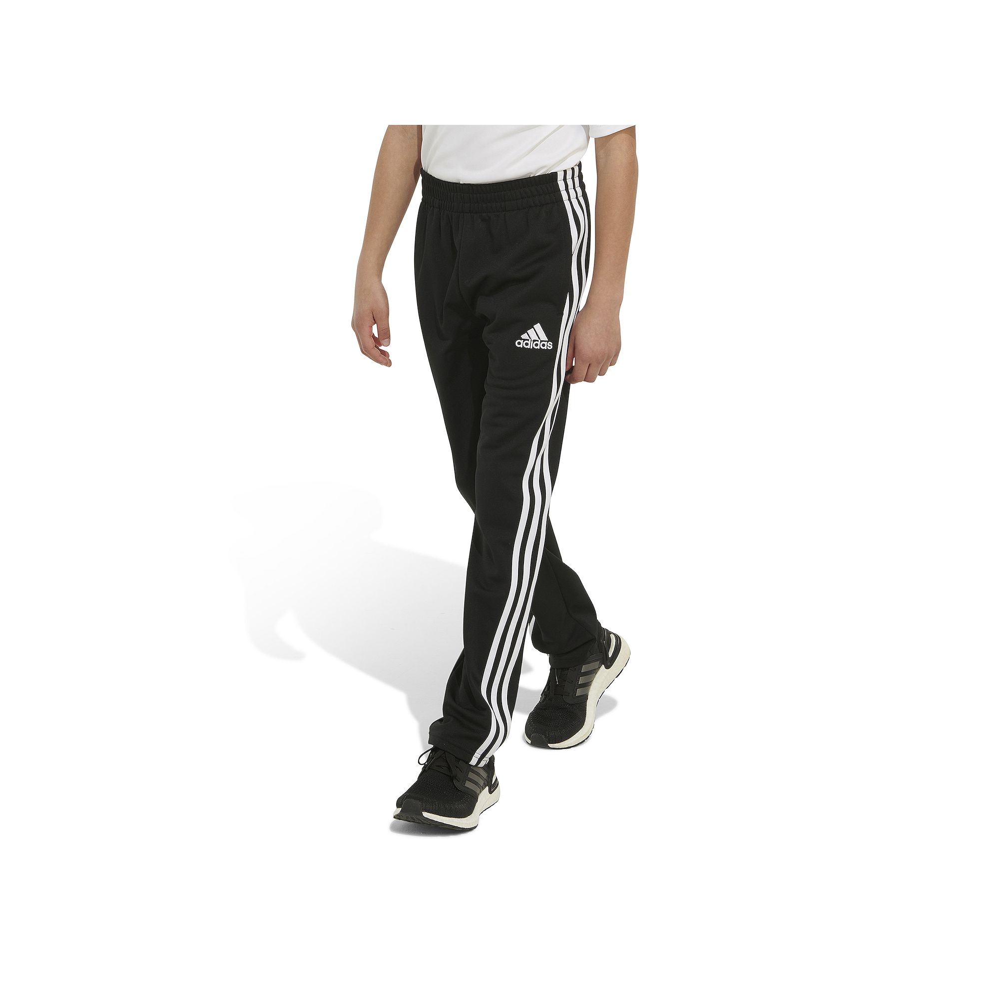 Boys 8-20 adidas Trainer Pants, Boys, Size: Medium, Black White