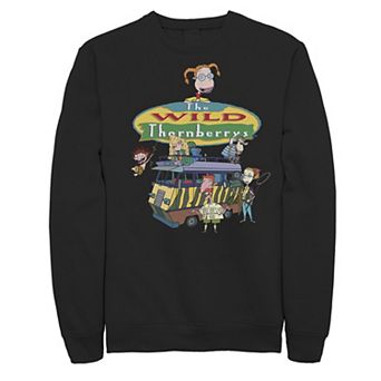Men's Nickelodeon The Wild Thornberrys Family RV Logo Sweatshirt