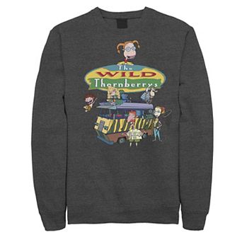 Men's Nickelodeon The Wild Thornberrys Family RV Logo Sweatshirt