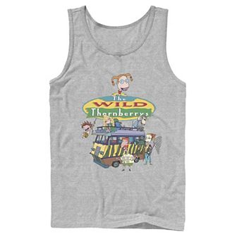 Men's Nickelodeon The Wild Thornberrys Family RV Logo Tank Top