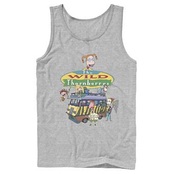 Men's Nickelodeon The Wild Thornberrys Family RV Logo Tank Top