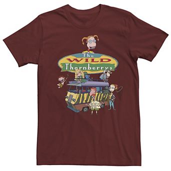 Boys 8-20 Nickelodeon The Wild Thornberrys Family RV Logo Tee