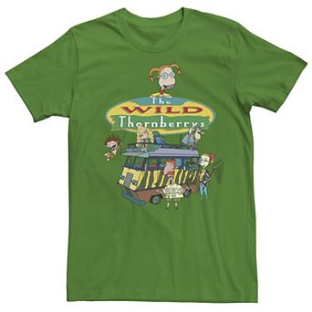 Boys 8-20 Nickelodeon The Wild Thornberrys Family RV Logo Tee