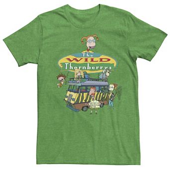 Boys 8-20 Nickelodeon The Wild Thornberrys Family RV Logo Tee