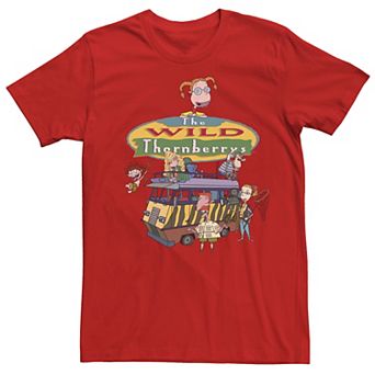 Boys 8-20 Nickelodeon The Wild Thornberrys Family RV Logo Tee