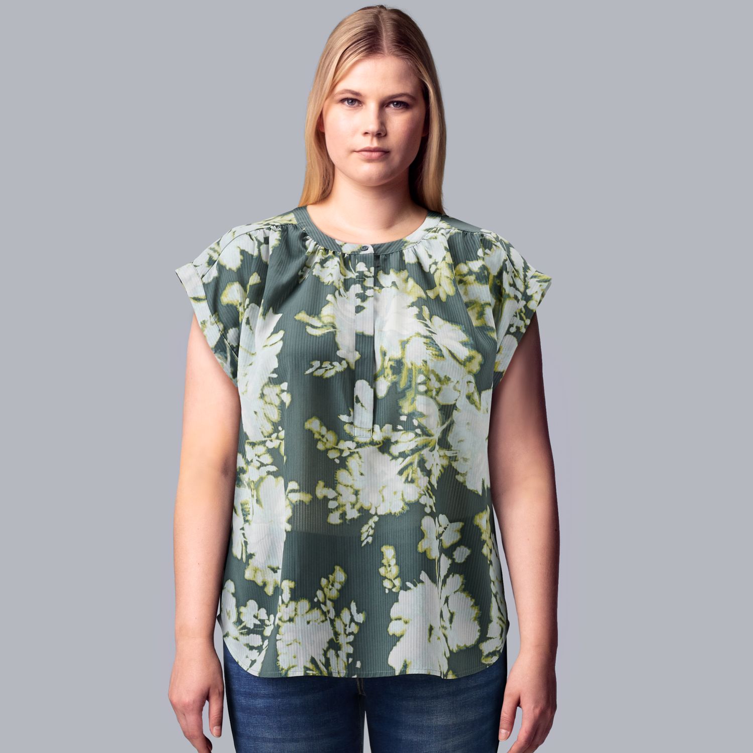 plus size tops at kohl's