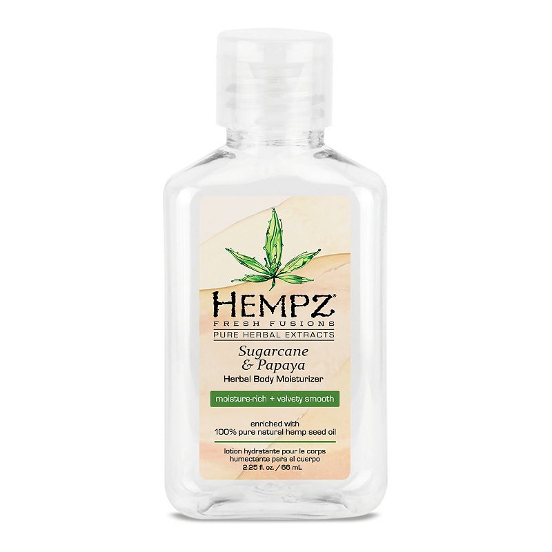 UPC 676280033290 product image for Hempz Travel Size Fresh Fusions Sugarcane & Papaya Herbal Body Moisturizer, Size | upcitemdb.com