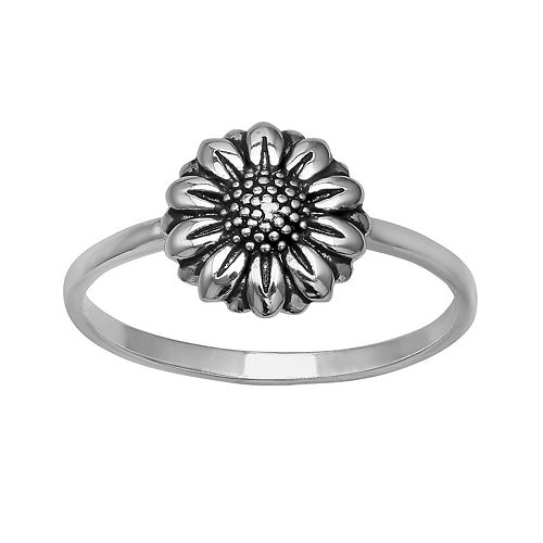 PRIMROSE Sterling Silver Flower Ring