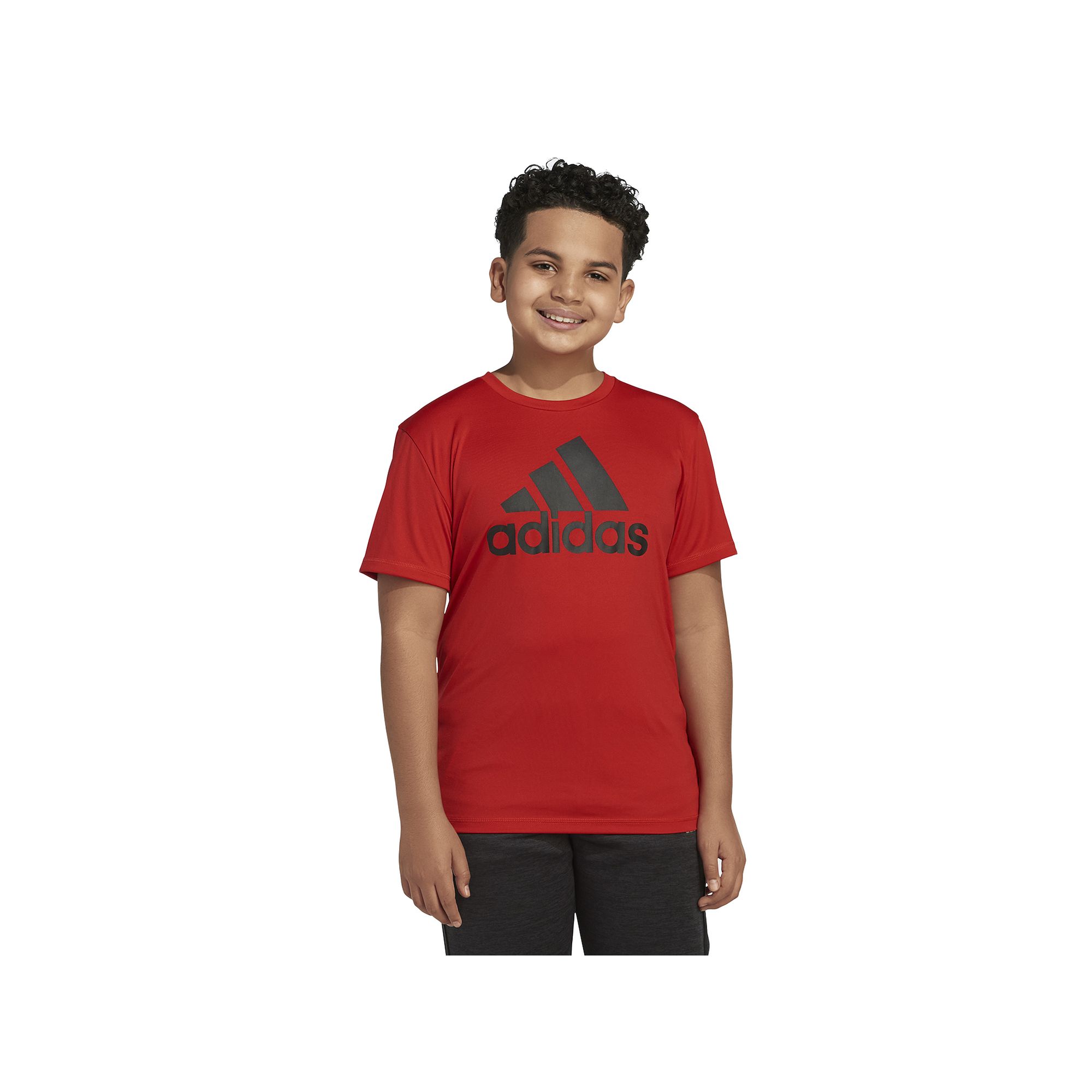 Boys 8-20 adidas Graphic Tee, Boys, Size: Small PLUS, Red