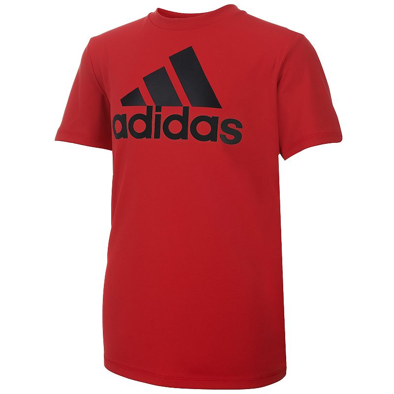 Boys 8-20 adidas Badge of Sport Graphic Tee, Boys, Size: Large, Med Red