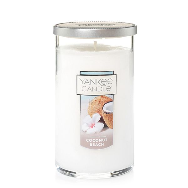Yankee Candle Coconut Beach 12oz. Pillar Candle Jar