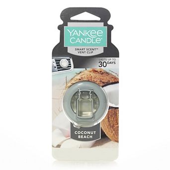Yankee Candle Smart Scent Coconut Beach Car Vent Clip