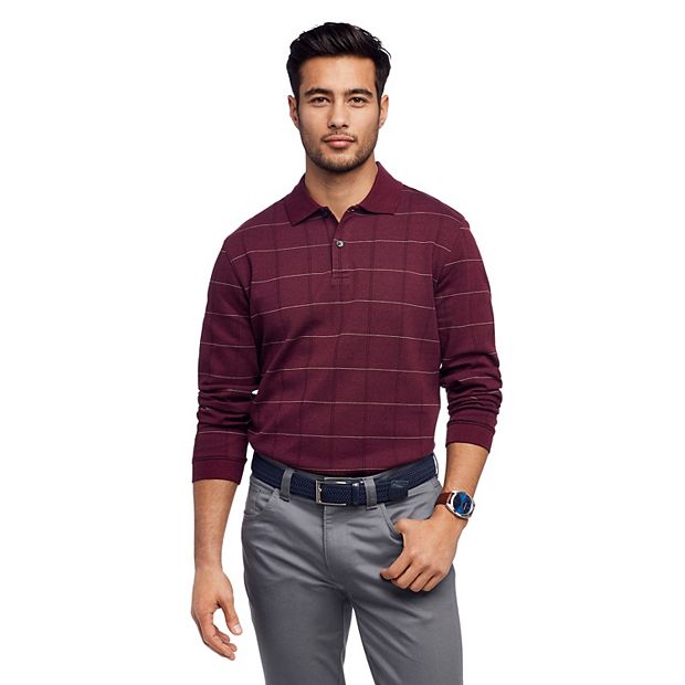 Van heusen windowpane polo shirts cheap