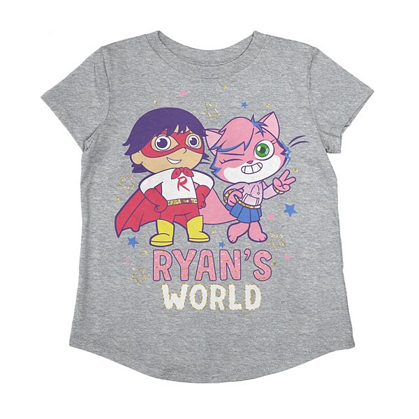 Toddler Girl Jumping Beans Ryan S World Graphic Tee - how to sell shirts on roblox dreamworks