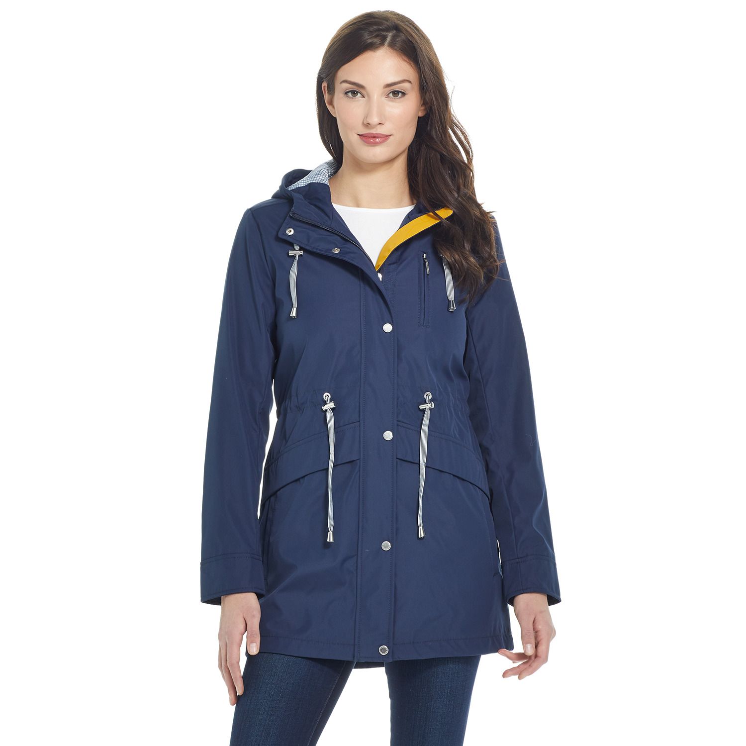 women's water resistant anorak jacket