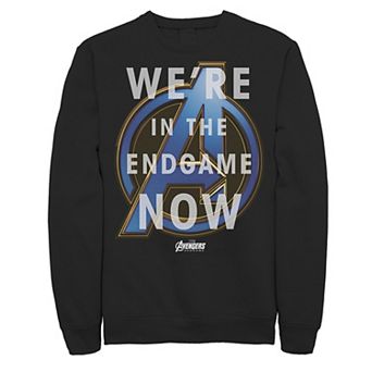 Men's Marvel Avengers Endgame We're In The Endgame Now Graphic Fleece Pullover