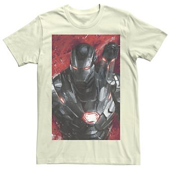 Men's Marvel Avengers Endgame War Machine Painting Graphic Tee