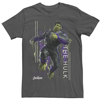 Men's Marvel Avengers Endgame Hulk Action Pose Graphic Tee