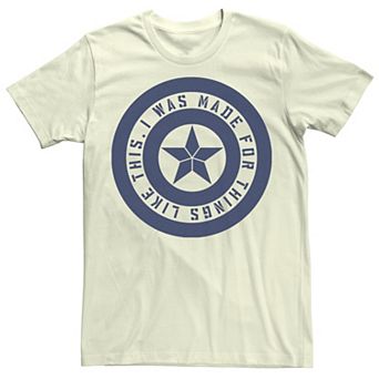 Men's Marvel Avengers Endgame Captain America Quote Graphic Tee