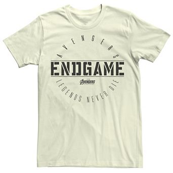 Men's Marvel Avengers Endgame Circle Logo Graphic Tee