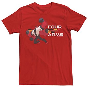 Men's Ben 10 Fourarms Portrait Graphic Tee