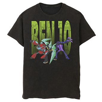 Men's Ben 10 Trio Tech Logo Graphic Tee