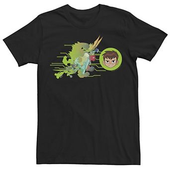 Men's Ben 10 Charge Group Shot Portrait Graphic Tee