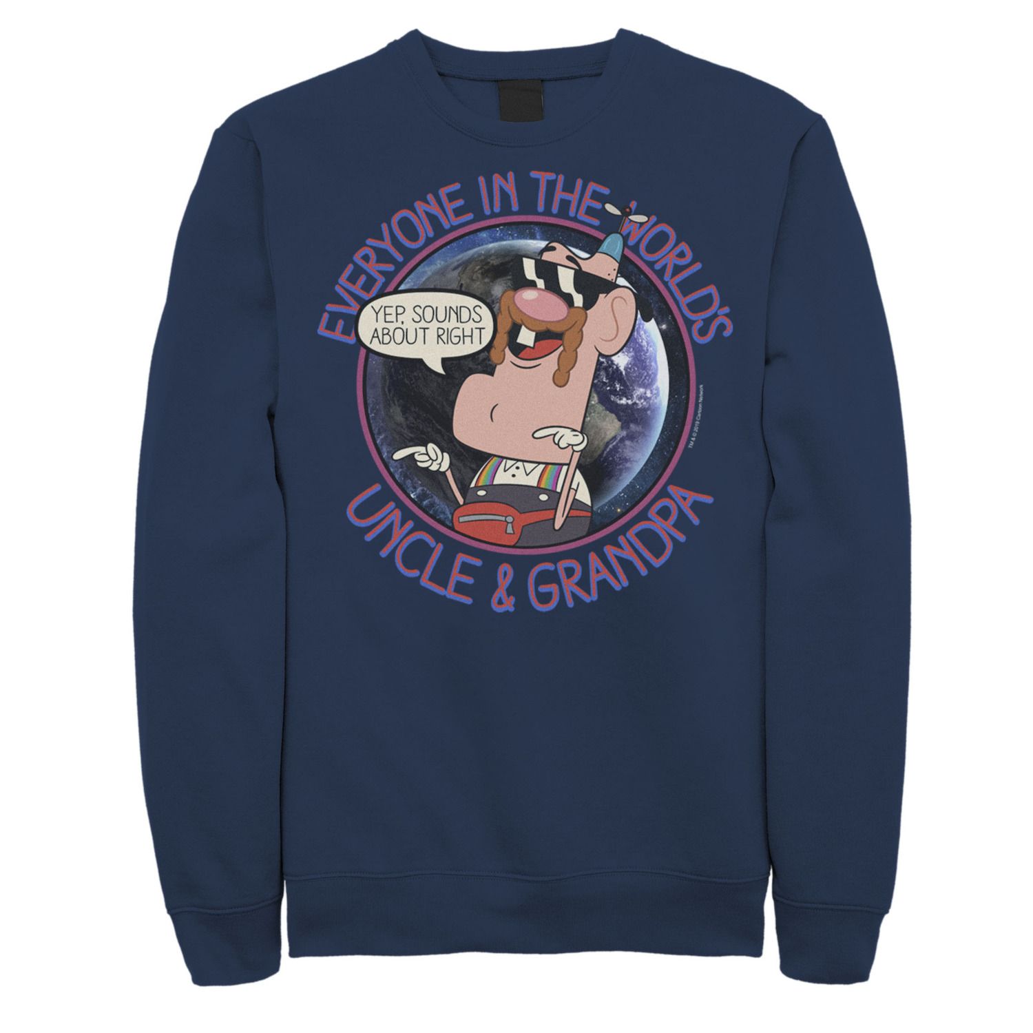 cartoon network graphic pullover