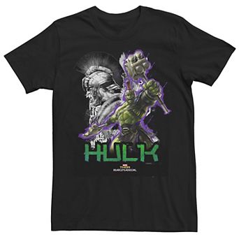 Men's Marvel Thor Ragnarok Gladiator Hulk Profile Pounce Graphic Tee