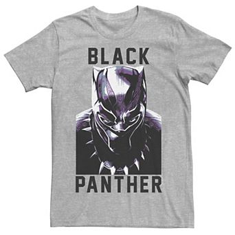 Men's Marvel Black Panther Avengers Stare Collegiate Graphic Tee