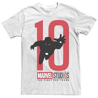 Men's Marvel Studios 10 Years Iron Man Short Sleeve Graphic Tee