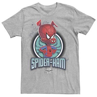 Men's Marvel Spiderverse Spider-Ham Pose Graphic Tee