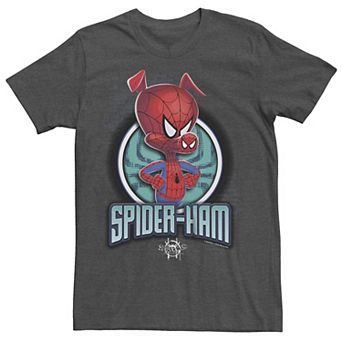 Men's Marvel Spiderverse Spider-Ham Pose Graphic Tee