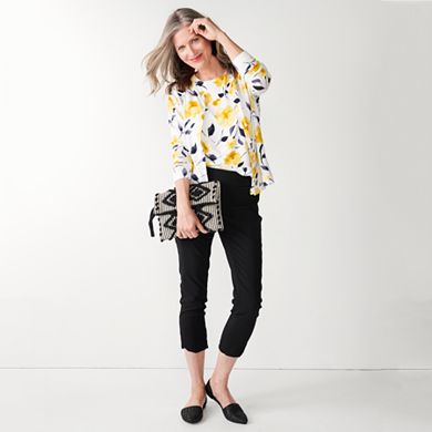 Women's Croft & Barrow® Button-Front Cardigan Sweater