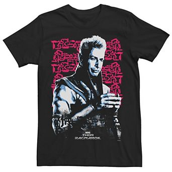 Men's Marvel Thor Ragnarok The Grandmaster Tonal Glyphs Tee