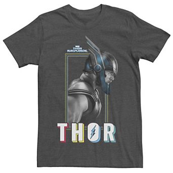 Men's Marvel Thor Ragnarok Thor Profile Portrait Tee