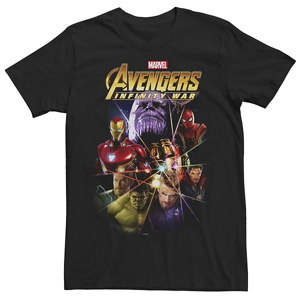 Men's Marvel Avengers: Infinity War Gauntlet Prism Tee