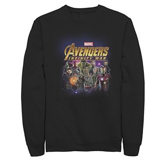 Men's Marvel Avengers Infinity War Galaxy Heroes Fleece