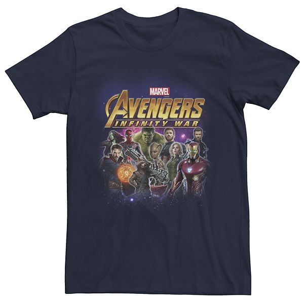 Men's Marvel Avengers: Infinity War Galaxy Heroes Tee