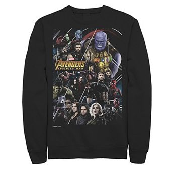Men's Marvel Avengers: Infinity War Group Poster Sweatshirt
