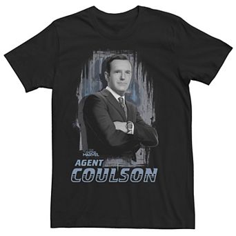 Men's Marvel Captain Marvel Agent Coulson Portrait Tee