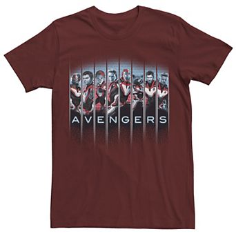 Men's Marvel Avengers Endgame Character Panels Tee
